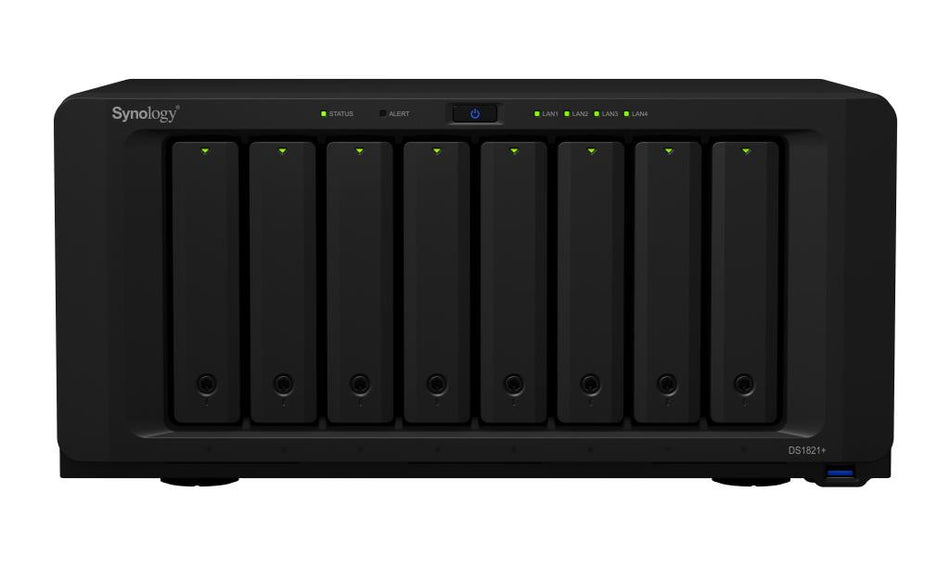 NAS assemblé Synology DS1821+ 96 To avec disques Synology HAT Entreprise